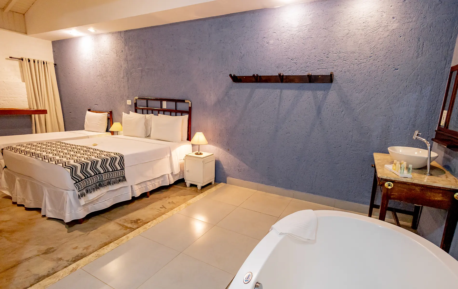 Jasmim Luxo Banheira de Imersão